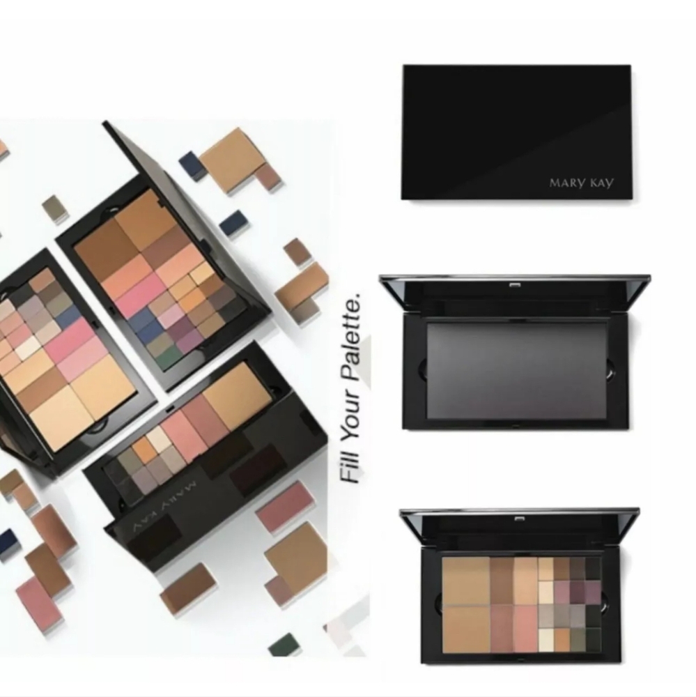 New Mary Kay Magnetic Pro Palette *UNFILLED*  New In Box Black No Makeup